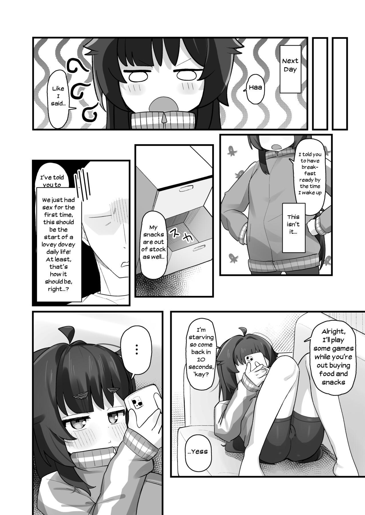 Hentai Manga Comic-The Story Of How I Peeked On A Cheeky Elementary Schooler Brat Masturbating And Ended Up Having Sweet Sex-Read-23